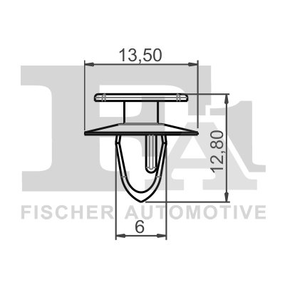 CLIPS, ACOPERIRE DECORATIVA SI PROTECTIE FA1 11-40043.10 - Compatibil cu SKODA