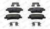 Set placute frana Ferodo FDB5450