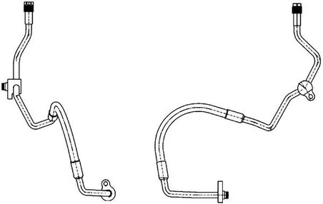 CONDUCTA INALTA PRESIUNE AER CONDITIONAT MAHLE AP 118 000P - Compatibil cu FORD