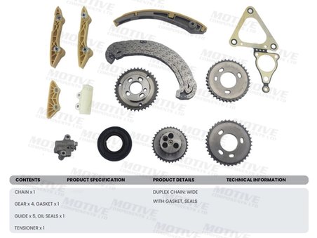 Set distributie lant MOTIVE TCK202A