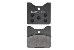 SET PLACUTE FRANA SBP 07-AG028 - Piesa auto compatibila cu mai multe marci