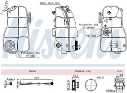 Vas expansiune lichid racire Nissens 996216