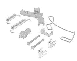 Set accesorii saboti frana SBP 12-IV022