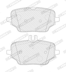 SET PLACUTE FRANA FERODO FDB5453 - Compatibil cu MERCEDES-BENZ