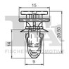 CLIPS, ACOPERIRE DECORATIVA SI PROTECTIE FA1 11-40030.10 - Compatibil cu VW