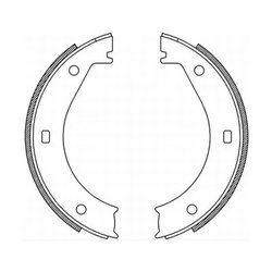 SET SABOTI FRANA ABE CRB005ABE - Compatibil cu ALPINA, BMW, MINI