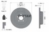 DISC FRANA TEXTAR 92305025 - Compatibil cu BMW, BMW (BRILLIANCE)