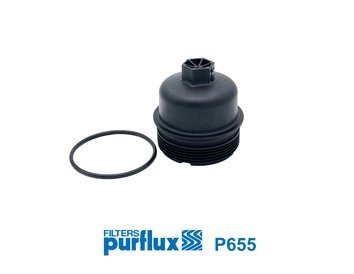 CAPAC CARCASA FILTRU ULEI PURFLUX P655 - Compatibil cu LAND ROVER