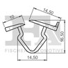 clips, acoperire decorativa si protectie FA1 21-10004.25