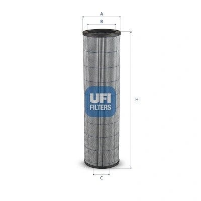 FILTRU SISTEM HIDRAULIC PRIMAR UFI 83.104.00 - Piesa auto compatibila cu mai multe marci