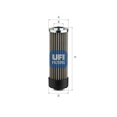 FILTRU SISTEM HIDRAULIC PRIMAR UFI 83.108.00 - Piesa auto compatibila cu mai multe marci