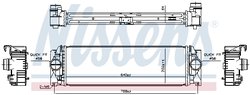 Intercooler Nissens 961312