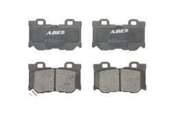 SET PLACUTE FRANA ABE C21049ABE - Compatibil cu FORD, INFINITI, NISSAN