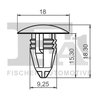 clips, acoperire decorativa si protectie FA1 13-10010.25