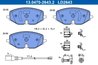 Set placute frana ATE 13.0470-2643.2