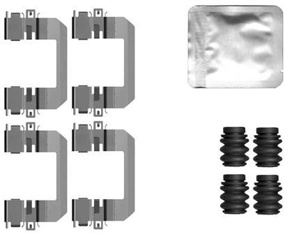 Set accesorii placute frana Textar 82561800