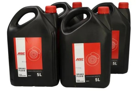 LICHID DE FRANA ABE BF DOT4 5L SET4 - Piesa auto compatibila cu mai multe marci