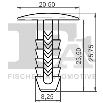 clips, acoperire decorativa si protectie FA1 33-10020.5