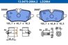 SET PLACUTE FRANA ATE 13.0470-2664.2 - Compatibil cu BMW, MINI