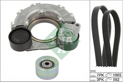 SET CUREA TRANSMISIE CU CANELURI INA 529 0560 10 - Compatibil cu HYUNDAI, KIA