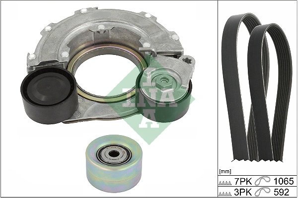 Set curea transmisie cu caneluri INA 529 0560 10
