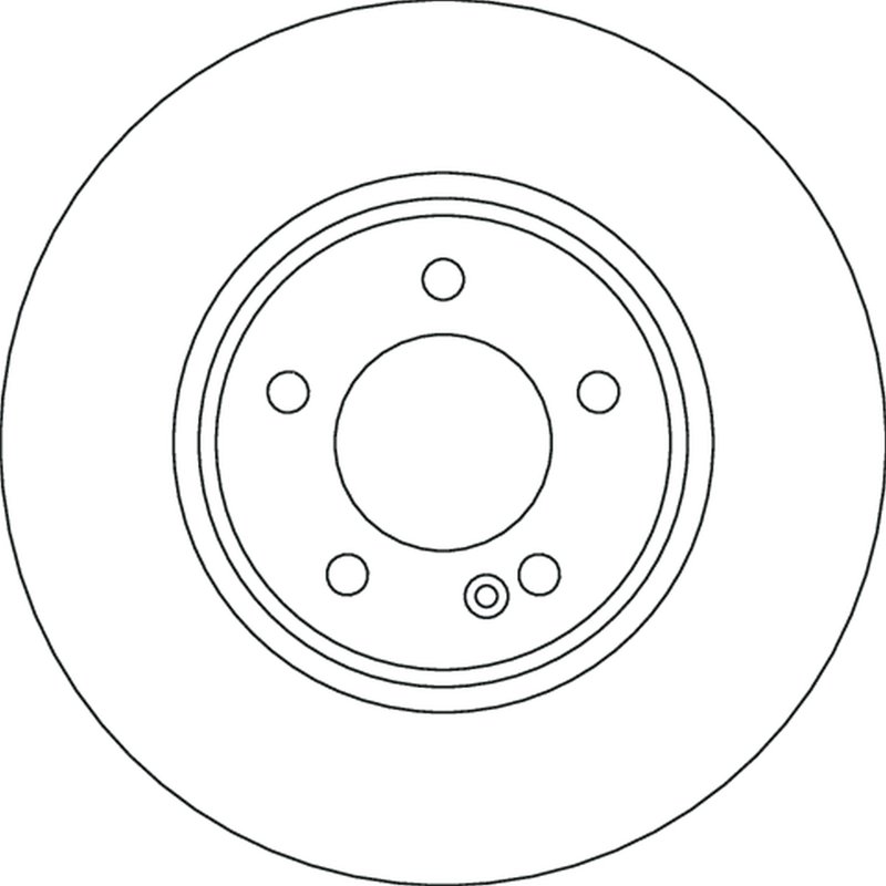 DISC FRANA TRW DF4638S - Compatibil cu MERCEDES-BENZ