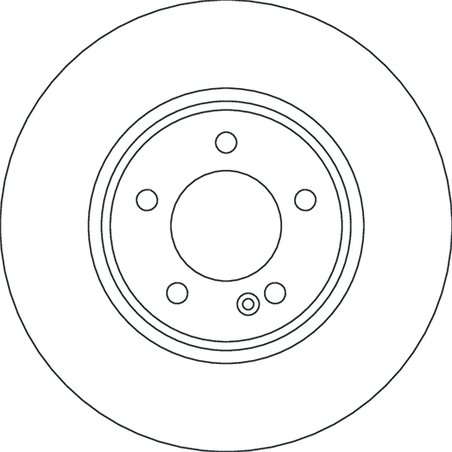 DISC FRANA TRW DF4638S - Compatibil cu MERCEDES-BENZ