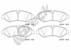 Set placute frana Breck 20747 00 653 00