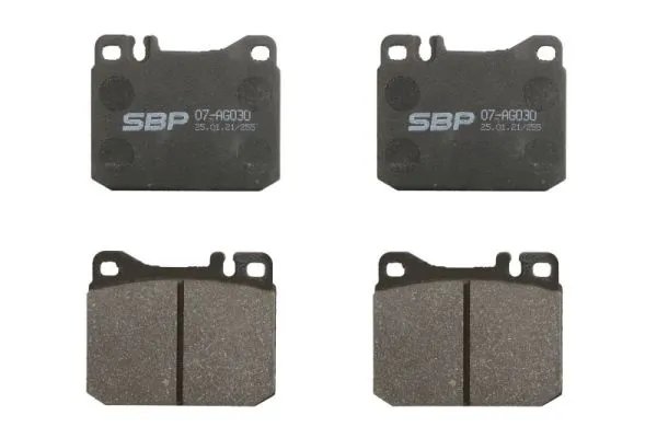 SET PLACUTE FRANA SBP 07-AG030 - Piesa auto compatibila cu mai multe marci