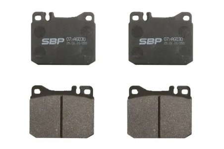 SET PLACUTE FRANA SBP 07-AG030 - Piesa auto compatibila cu mai multe marci