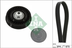 Set curea transmisie cu caneluri INA 529 0582 10