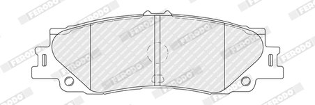 SET PLACUTE FRANA FERODO FDB5465 - Compatibil cu LEXUS, TOYOTA