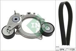 Set curea transmisie cu caneluri INA 529 0573 10