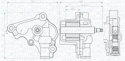 Pompa ulei Magneti Marelli 351516000138