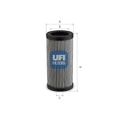 FILTRU SISTEM HIDRAULIC PRIMAR UFI 83.117.00 - Piesa auto compatibila cu mai multe marci