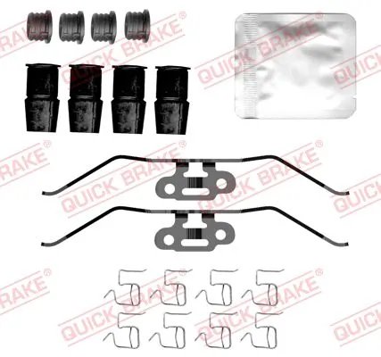 Set accesorii placute frana QUICK BRAKE 109-0202