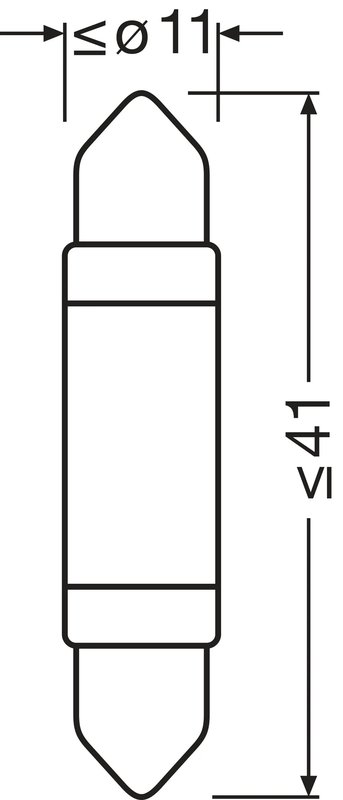 Bec, lumini interioare Osram 6413DWP-1BL