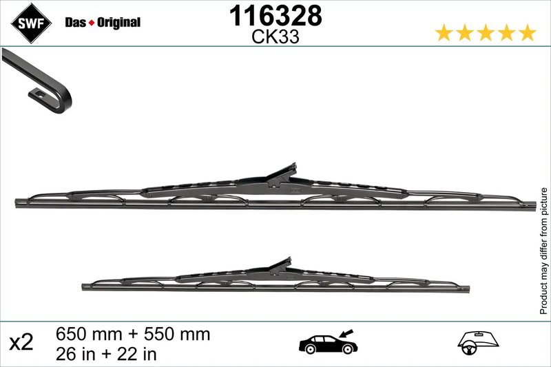 LAMELA STERGATOR SWF 116328 - Compatibil cu MERCEDES-BENZ