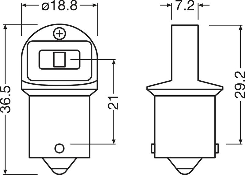BEC, SEMNALIZATOR OSRAM 5007DWP-2BL - Piesa auto compatibila cu mai multe marci