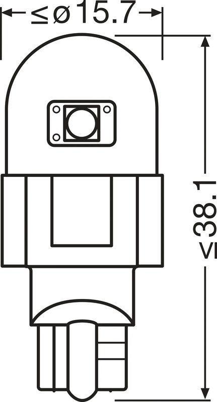 BEC, LUMINI INTERIOARE OSRAM 921DWP-2BL - Piesa auto compatibila cu mai multe marci