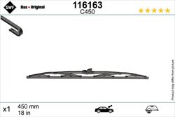 LAMELA STERGATOR SWF 116163 - Compatibil cu ABARTH, ALFA ROMEO, AUDI, BENTLEY, BMW, CHEVROLET, CHRYSLER, CITROEN, DACIA, DAEWOO,