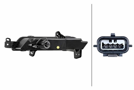 LUMINI DE ZI HELLA 2PT 015 211-021 - Compatibil cu RENAULT