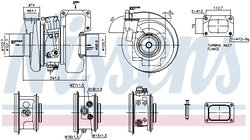 Turbina Nissens 93733