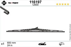 LAMELA STERGATOR SWF 116197 - Compatibil cu BMW, CHEVROLET, CHRYSLER, CITROEN, DACIA, DATSUN, DODGE, FIAT, FORD, HONDA, HYUNDAI,