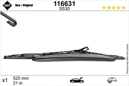 LAMELA STERGATOR SWF 116631 - Compatibil cu ALPINA, AUDI, BMW, FIAT, FORD, JAGUAR, JEEP, MITSUBISHI, NISSAN, RENAULT, SEAT, SKOD