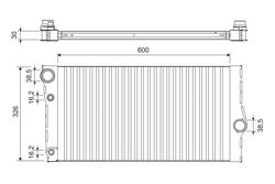 Radiator racire motor Valeo 701193