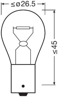 Bec, semnalizator Osram 7507-2BL
