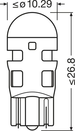 BEC, LUMINI INTERIOARE OSRAM 2827DYP-2BL - Piesa auto compatibila cu mai multe marci