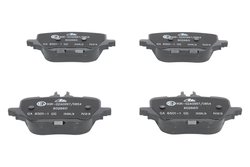 SET PLACUTE FRANA ATE 13.0470-2660.2 - Compatibil cu MERCEDES-BENZ