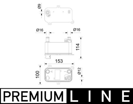 RADIATOR CLIMATIZARE MAHLE AC 1199 000P - Compatibil cu JAGUAR